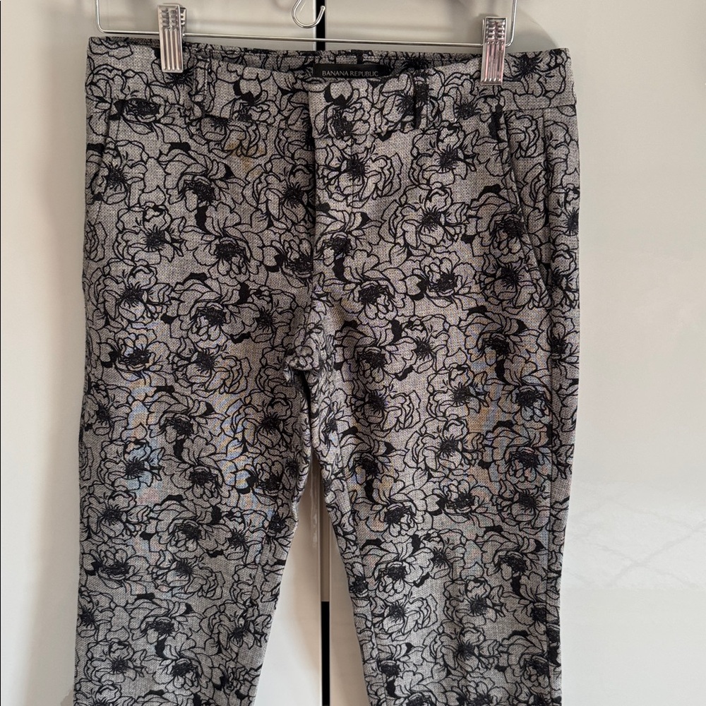 Floral Patterned Pants